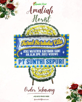 Papan Bunga Duka di Pakintelan
