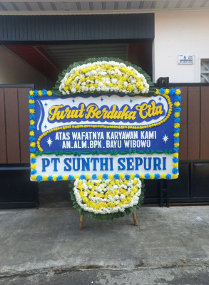 Papan Bunga Duka di Pakintelan